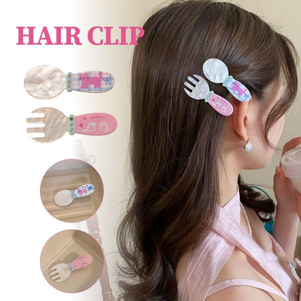 Cute Cartoon Duck Beak Hair Clips Sweet Animal Style Hair Accessories