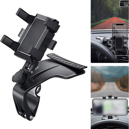 Car Phone Holder Multifunctional Dashboard Mount Universal Phone Holder Stand