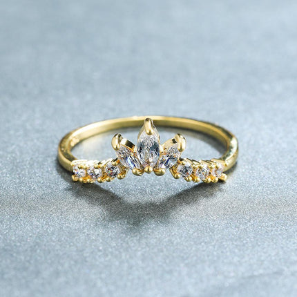 Fashion Oval Ring Simple Elegant Design Jewellery for Women Stylish Accessories