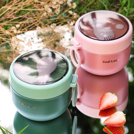 Stainless Steel Lunch Box Thermos Insulated Food Container for Soup and Hot Meal