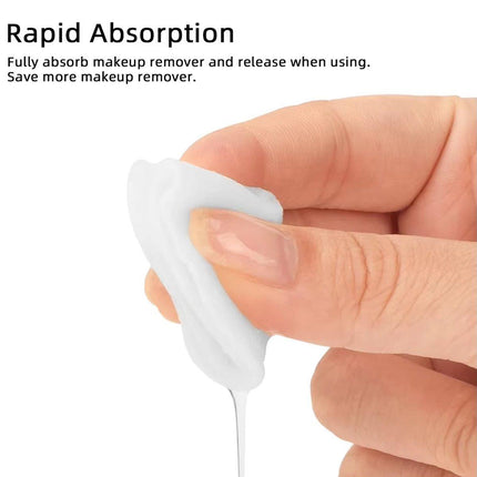 300pcs Round Makeup Remover Cotton Pads Soft Reusable Facial Cleansing Wipes