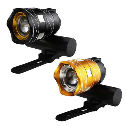 15000LM Front Back Headlight Bicycle Light LED Rechargable Bike USB Waterproof - Aimall