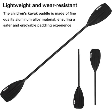 Kayak Paddle Lightweight Double-Head Boat Paddle for Young Beginners and Training