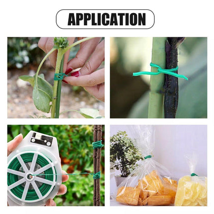 5Rolls Plant Tying Strap Garden Plastic Rope for Climbing Plant Support Fixed