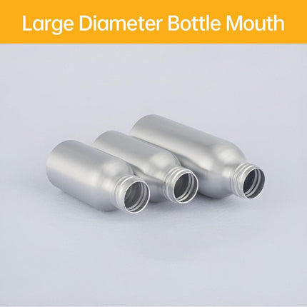 10pcs Travel Size Refillable Aluminum Spray Bottles Toner Cleaning Solution Mist