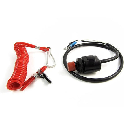 Boat Outboard Engine Motor Kill Stop Switch Safety Tether Lanyard For Yamaha - Aimall