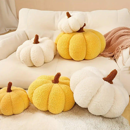Soft Plush Pumpkin Pillow Cushion Sofa Living Room Bay Window Decor Indoor Toy