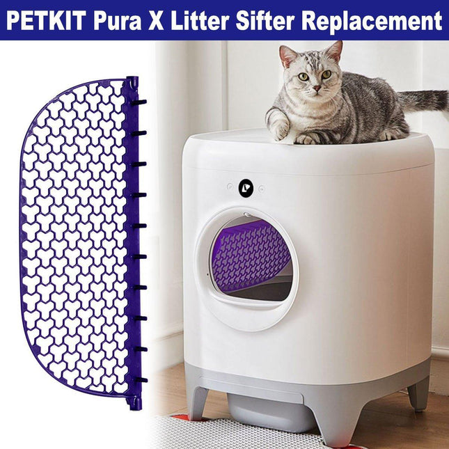 Automatic Cat Litter Box Toilet Anti-odor Pad Sand Filter Net Accessories