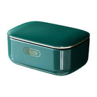 Household Wall Mounted Soap Box With Lid Drainage Non Punch Bathroom Storage Box