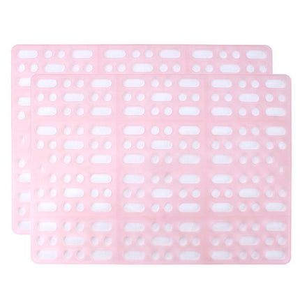 2pcs Rabbit Foot Mat Large Plastic Cage Mat for Guinea Pig Pet Cage Accessories