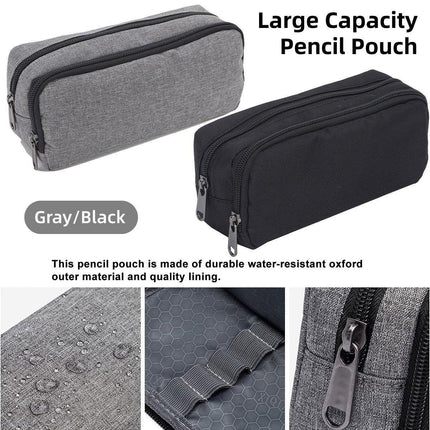 Large Capacity Pencil Case Double Layer for Primary School Students Creative Bag