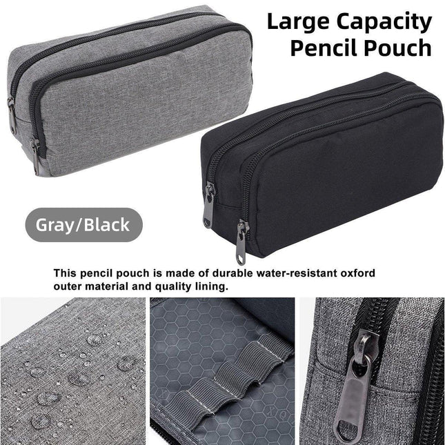 Large Capacity Pencil Case Double Layer for Primary School Students Creative Bag
