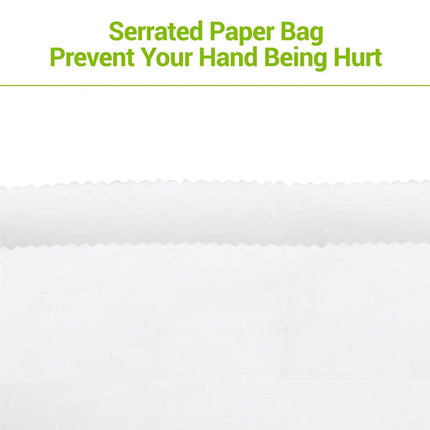 500pcs Kraft Paper Bags Small Food Storage Bags for Packaging