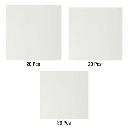 20pcs Square Paper Cake Base Mats for Birthday Wedding Party Dessert Display
