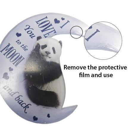 Animal in the Moon Hanging Ornament Car Rear View Mirror Gift Pendant Home - Aimall