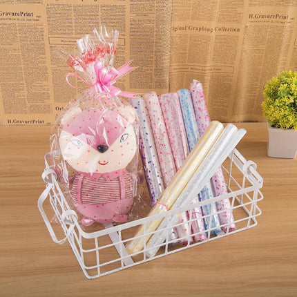 700X 18*25cm Transparent Opp Plastic Bags For Dolls Toy Packaging Gift 7Colours - Aimall