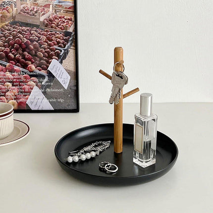 Branch Tray Desktop Storage Organizer Key Holder Rack for Living Room Entryway