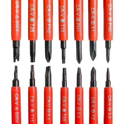 7Pcs Insulated Screwdriver Set Electrical Maintenance Kit Professional Tools