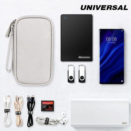 Electronic Accessories Cable Bag Organizer Travel Pouch Storage Cases Charger - Aimall