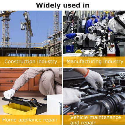 15pcs Impact Damaged Bolt Nut Screw Remover Tool Kit Socket Threading Extractor