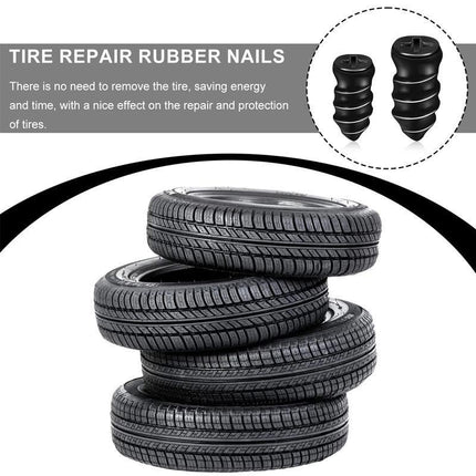 20PCS S+L Vacuum Tyre Repair Nail Set Tire Repair Rubber Nail Tools For Car AU - Aimall