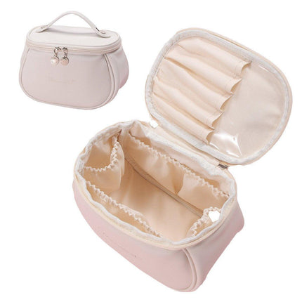 Large Capacity Portable Waterproof Makeup Organizer Bag Cosmetic Storage Box
