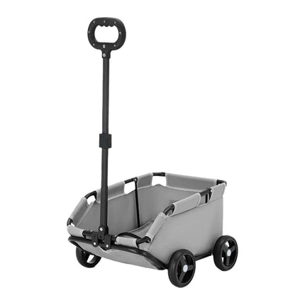 Pet Stroller Dog Cat Carrier Cart Travel Foldable Puppy Trolley Travel Outing