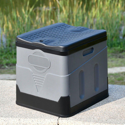 Portable Folding Car Toilet Outdoor Travel Emergency Plastic Lightweight Toilet