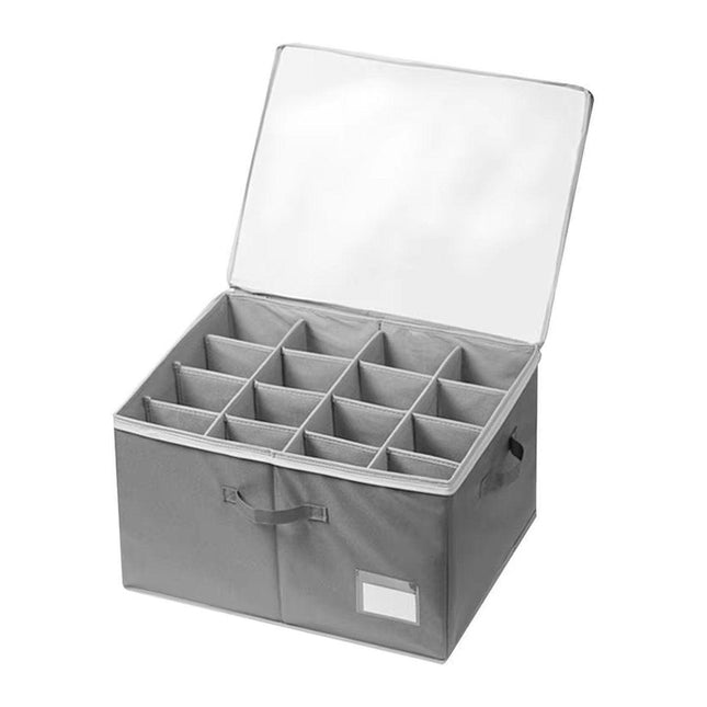 Foldable Shoe Box Household Organizer with Compartments for Storage and Shoes