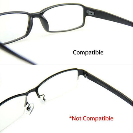 Silicone Anti-Slip Stick On Nose Pads for Eyeglass Sunglasses Glasses Clear - Aimall