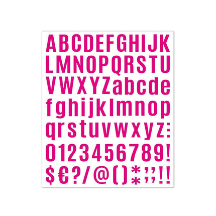 10pcs Letter Stickers Colorful DIY Scrapbooking Water Bottle Greeting Cards