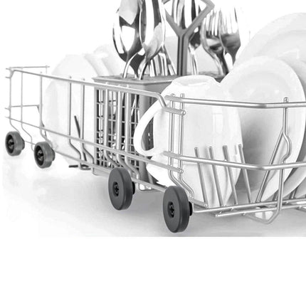 8pcs Dishwasher Drawer Rollers Replacement Set 40mm Pull Wheel Slide Kit Parts