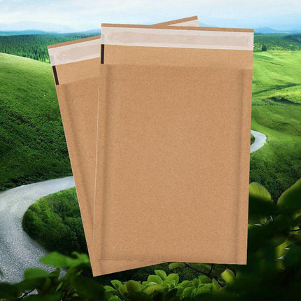 100PCS Honeycomb Wrap Bags Kraft Paper Cushion Eco Friendly Protective Wrapping - Aimall