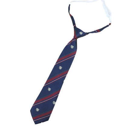Student Lazy Tie Women Necktie Fashionable Uniform School Style Japanese JK Tie - Aimall