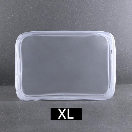 Transparent PVC Cosmetic Bag Waterproof Lightweight Travel Organizer  4Sizes