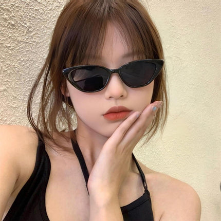Unisex Womens Mens Retro Rapper Vintage Cat Eye Round Glasses Fashion Sunglasses - Aimall