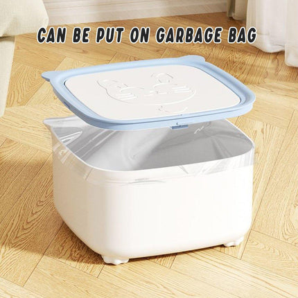Large Cat Litter Box with Flip Lid Covered Cat Litter Bin for Easy Cleaning