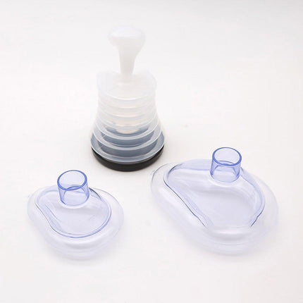 Respiratory Trainer Suffocation Emergency Rescue Mask Heart And Lung Device