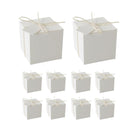 50pcs Vintage Kraft Paper Wedding Candy Boxes Party Favor Gift Box Recyclable