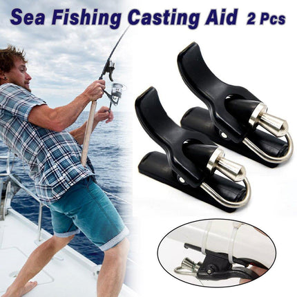 2PCS Fishing Casting Finger Guard Surf Aid Tool Protector Accessory Beach Gear