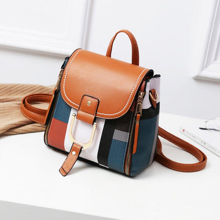 Large Capacity Shoulder Bag Backpack Casual School Bag Travel and Daily Use