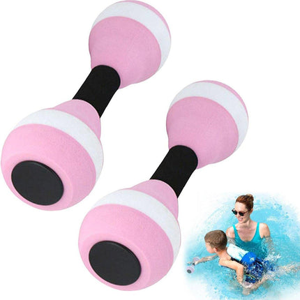 2PCS Arm Buoyancy Rings Dumbbell Style Float Set for Water Activities and Fun