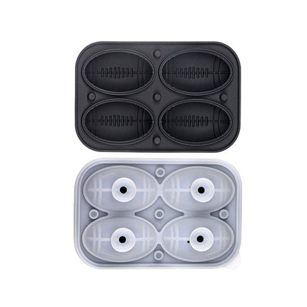 Silicone Ice Cube Mold Large Ice Ball Maker with Lid for Cocktails and Drinks