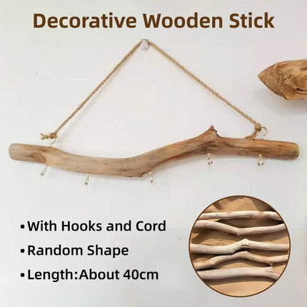 Wooden Wall Hooks Hanger Home Decorative Wooden Wall Hooks for Hanging Items