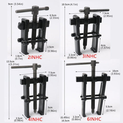 Small Wheel Bearing Puller Two Claws Dismantling Multifunctional Remover Tool