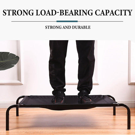 Heavy Duty Pet Raised Bed Elevated Trampoline Hammock Cat Dog Raised Deluxe