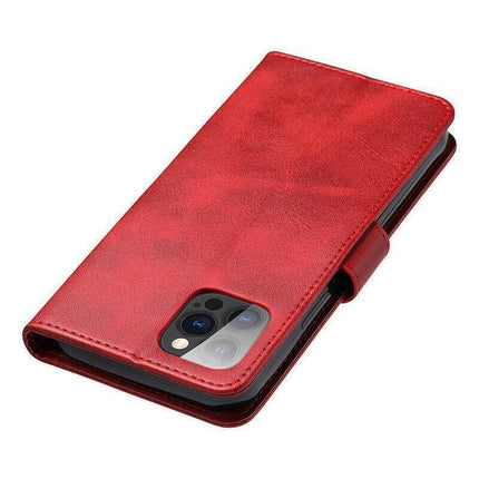 Red Wallet Leather Flip Case Cover For iPhone 7 8 6 6S Plus X 11 12 13 Pro XS Max XR - Aimall