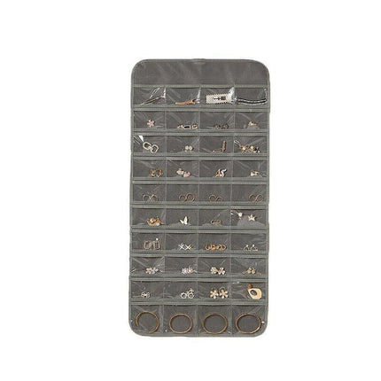 48 Pockets Jewelry Hanging Storage Organizer Holder Earring Display Pouch Bag - Aimall