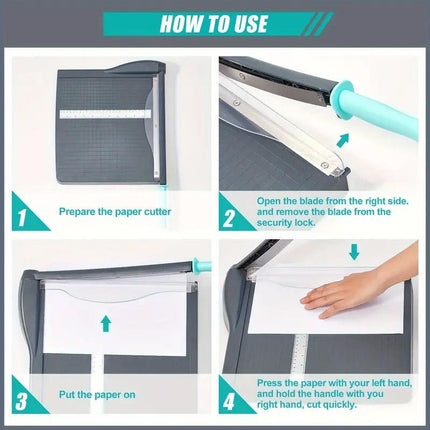 A4 Portable Paper Cutter for Home Office Cutting Tool Paper Trimmer Paper Cutter