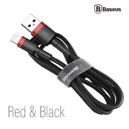 Baseus USB Charging Cable Data Charger Cord For iPhone 13 12 11 XS XR 8 7 iPad 1PC 3M - Aimall
